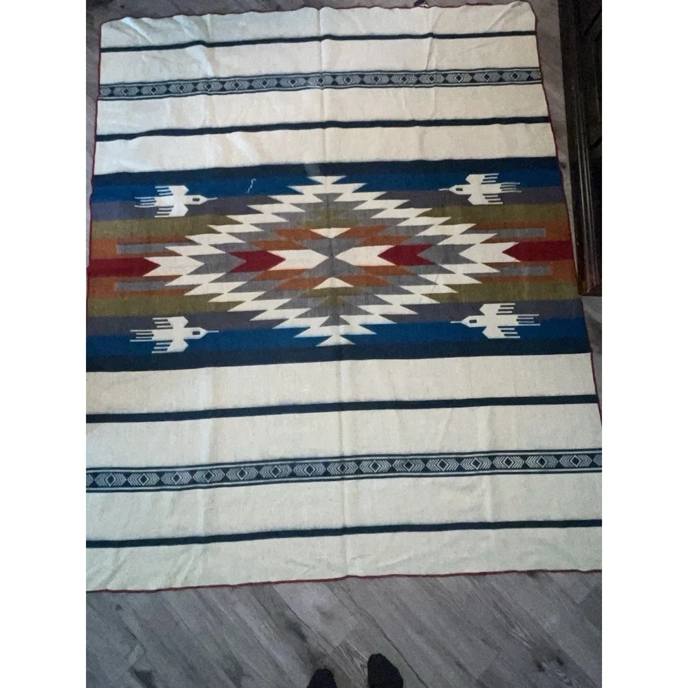 Alpaca (80%) Blanket By Indian Creations By Incas XLarge 75